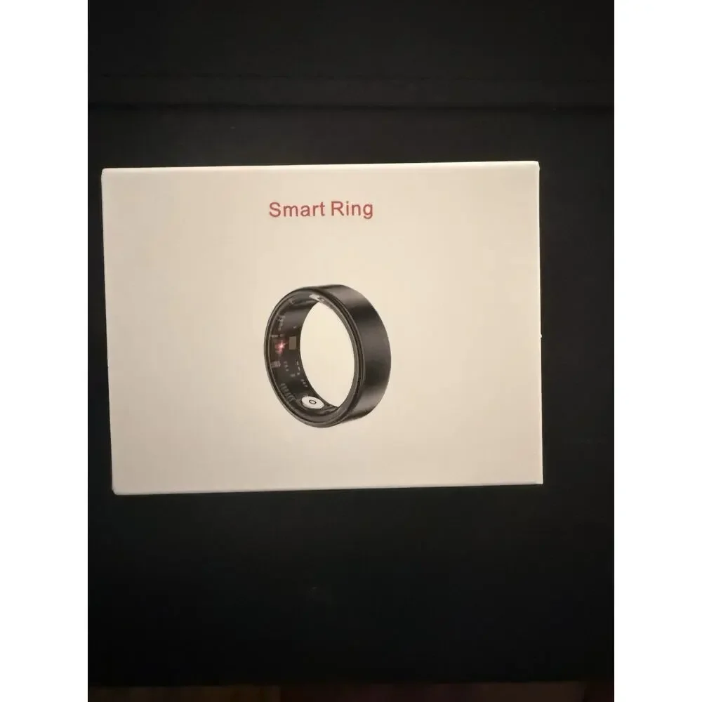 JRing Smart Ring Activity Tracker Heart Rate Monitor- Gold Size 7